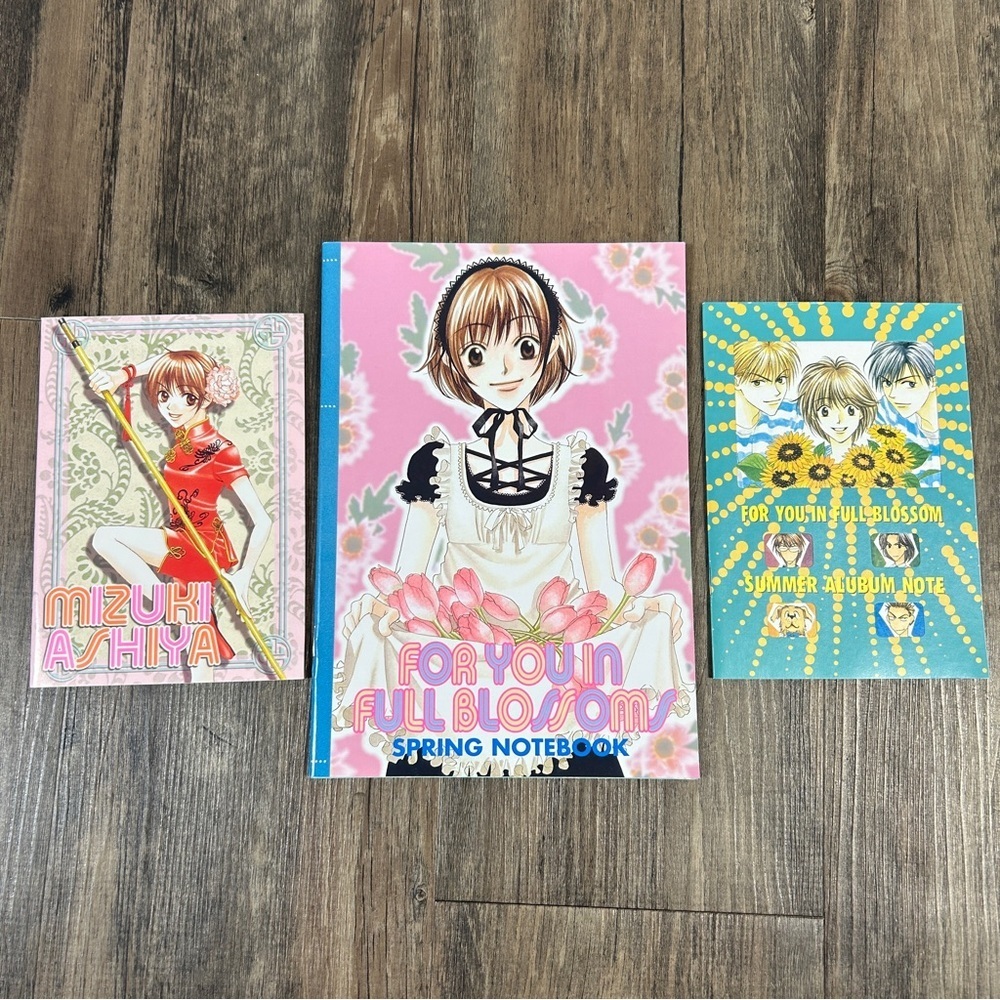 97’/00’For You in Full Blossoms Hana To Yume Ashiya Sano Spring/Summer Notebook
